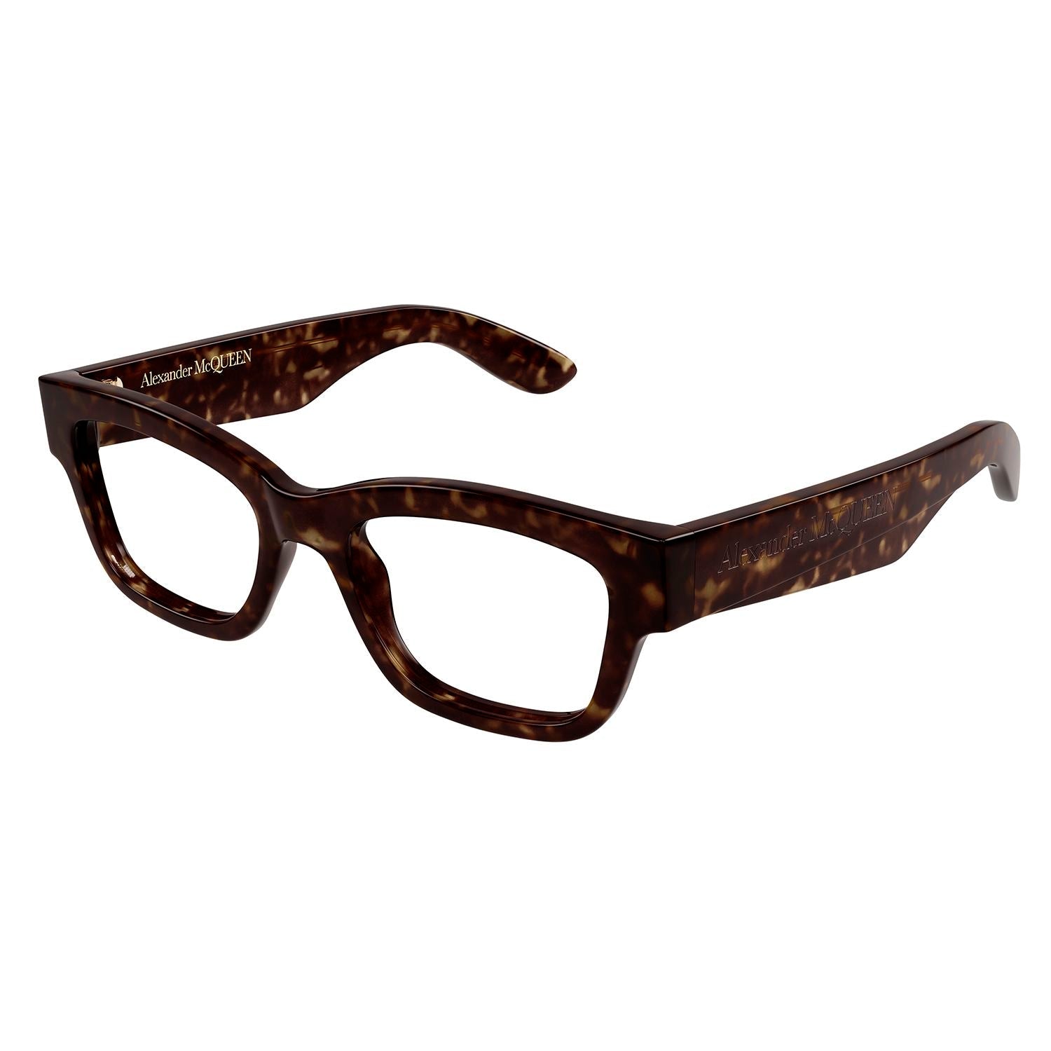 AM0422O Havana recycled acetate Optical Frames - Shiny Dark Havana