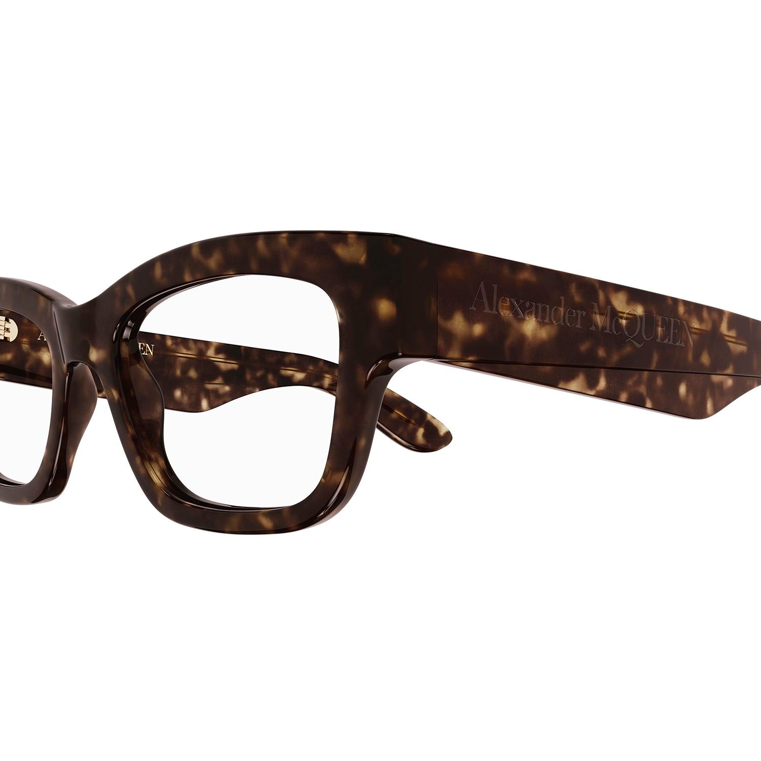 AM0422O Havana recycled acetate Optical Frames - Shiny Dark Havana