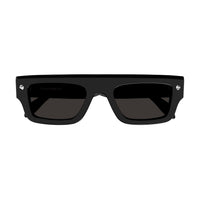 AM0427S Black studs & recycled acetate Sunglasses - Shiny Solid Black & Silver