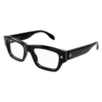 AM0428O Black studs & recycled acetate Optical Frames - Shiny Black