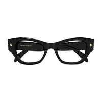AM0429O Black studs & recycled acetate Optical Frames - Shiny Black