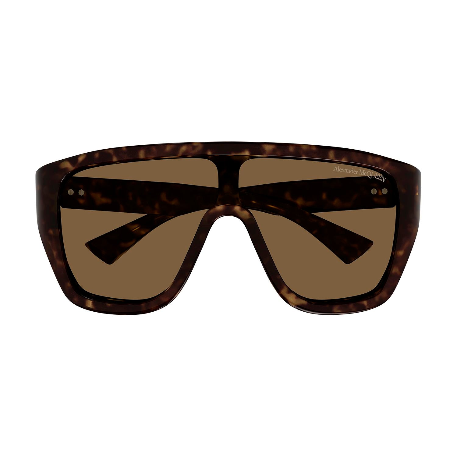 AM0430S Havana recycled acetate Sunglasses - Shiny Dark Havana