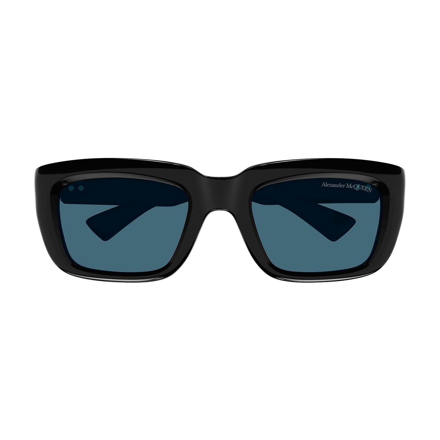 AM0431S Black recycled acetate Sunglasses - Shiny Solid Black