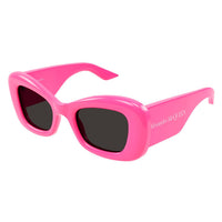 AM0434S Pink recycled acetate Sunglasses - Shiny Solid Fluo Pink