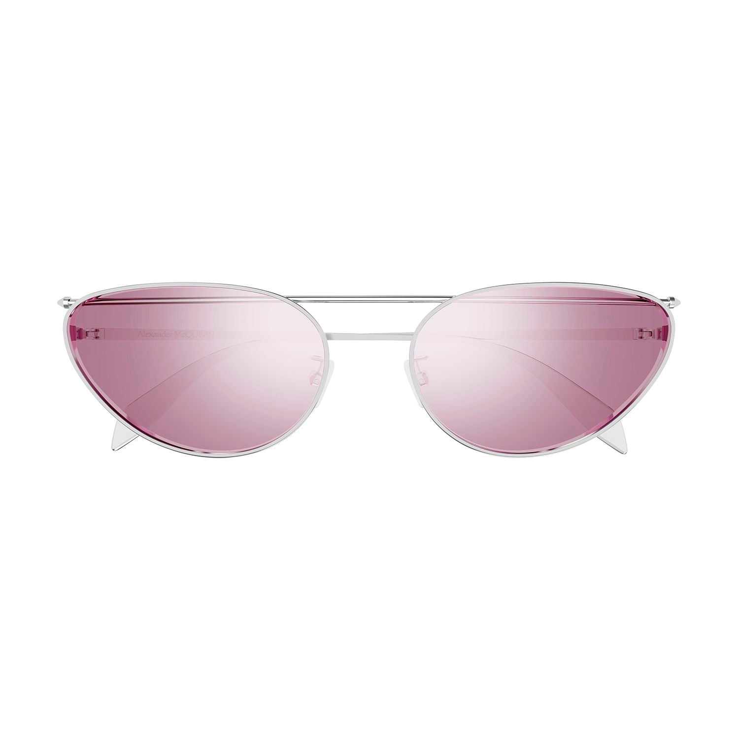 AM0424S Silver metal Sunglasses - Shiny Silver