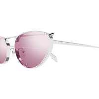 AM0424S Silver metal Sunglasses - Shiny Silver