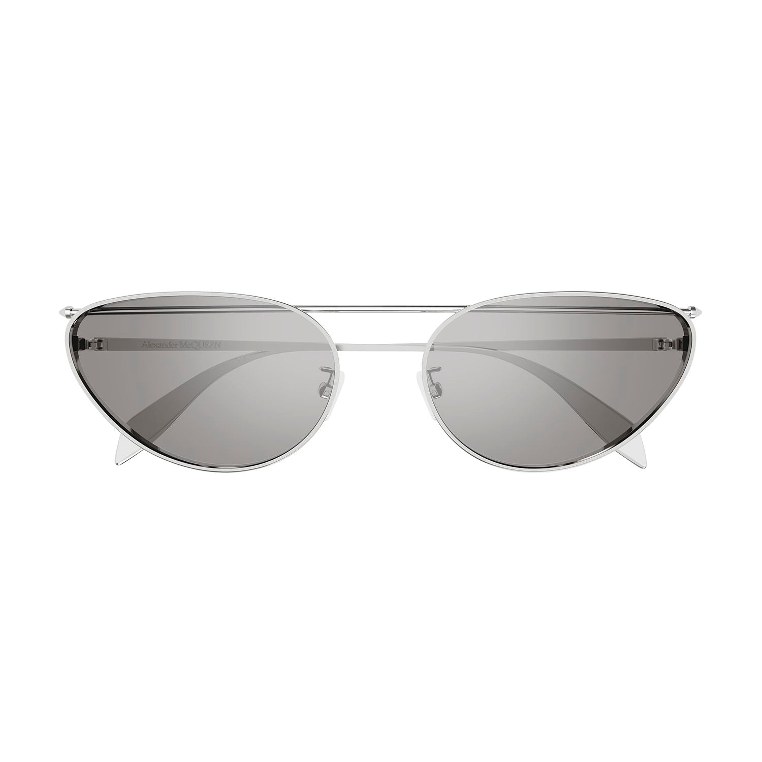 AM0424S Silver metal Sunglasses - Shiny Silver