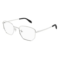 AM0438O Silver metal Optical Frames - Shiny Silver