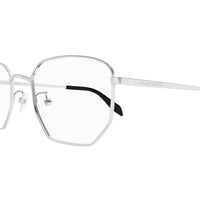 AM0438O Silver metal Optical Frames - Shiny Silver