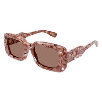 CH0188S Pink recycled acetate Sunglasses - Vaporous Pink