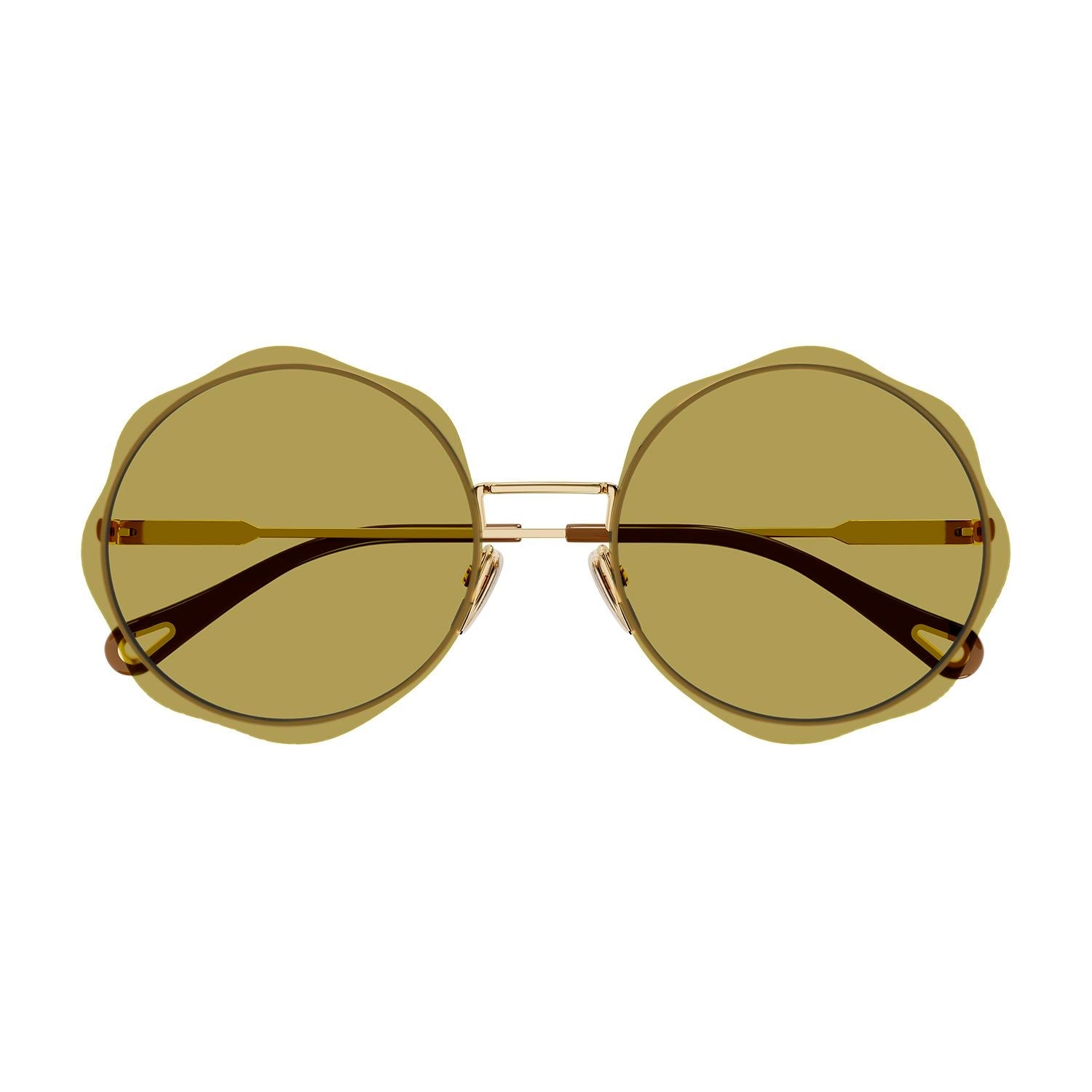 CH0202S Gold metal Sunglasses - Shiny Classic Gold