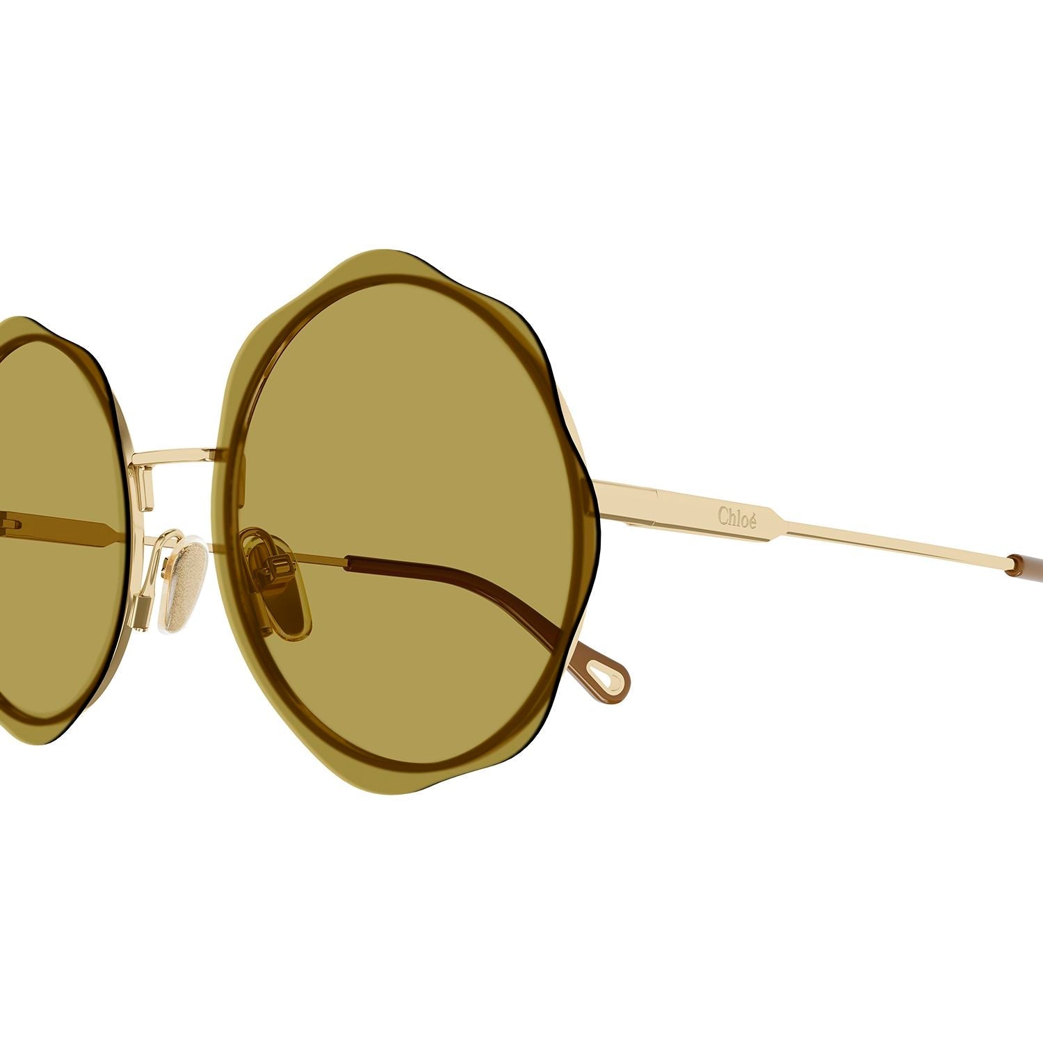 CH0202S Gold metal Sunglasses - Shiny Classic Gold