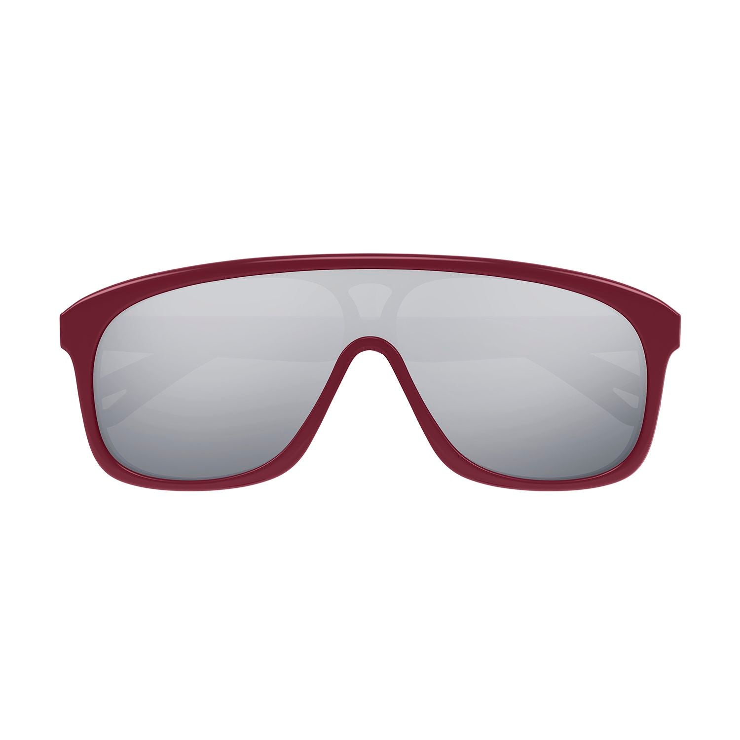 CH0212S Burgundy recycled acetate Sunglasses - Shiny Trilayer Bordeaux & Blue & Lilac