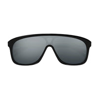 CH0212S Black recycled acetate Sunglasses - Shiny Black & Blue & Ivory