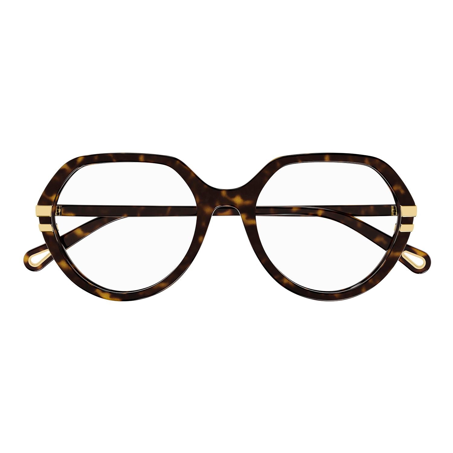 CH0206O Havana recycled acetate Optical Frames - Shiny Dark Havana