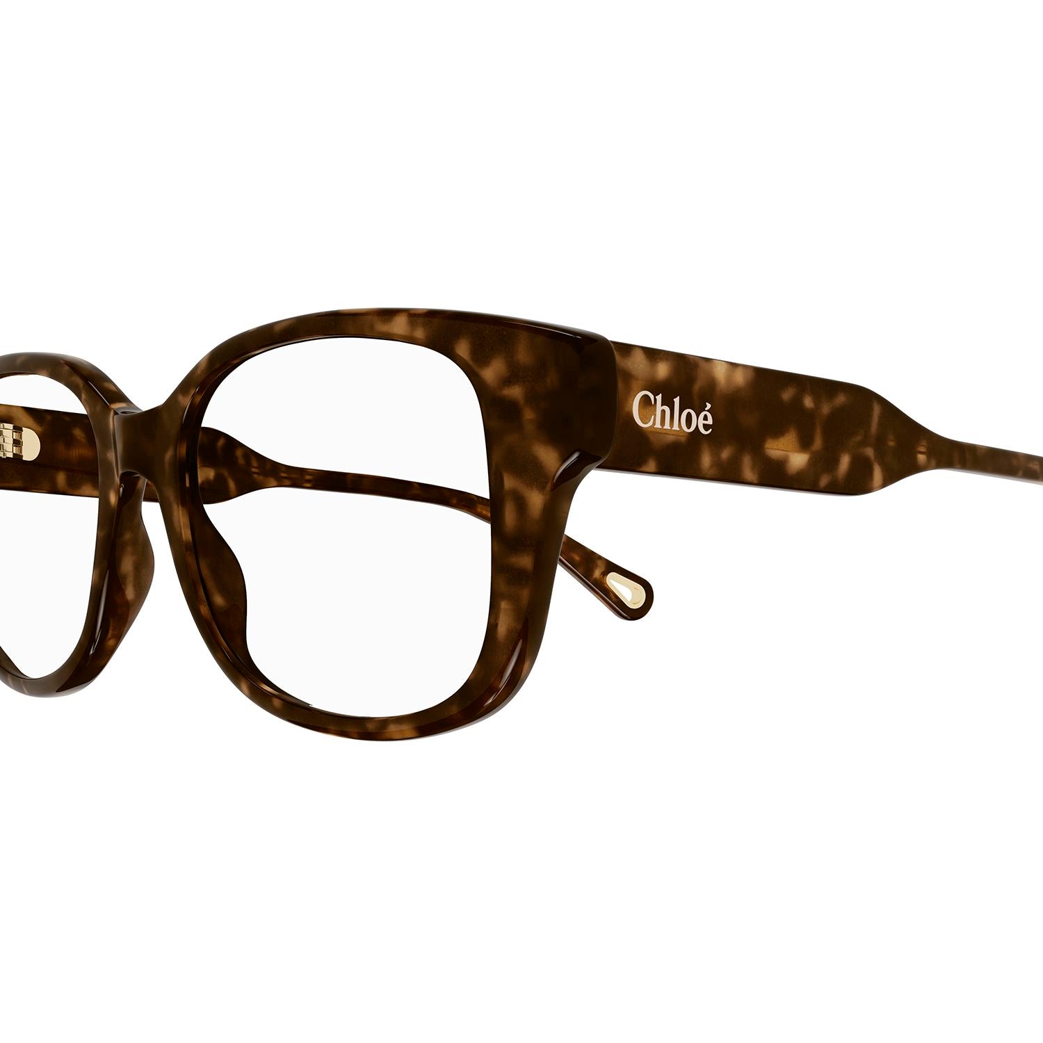 CH0198O Havana recycled acetate Optical Frames - Shiny Dark Havana