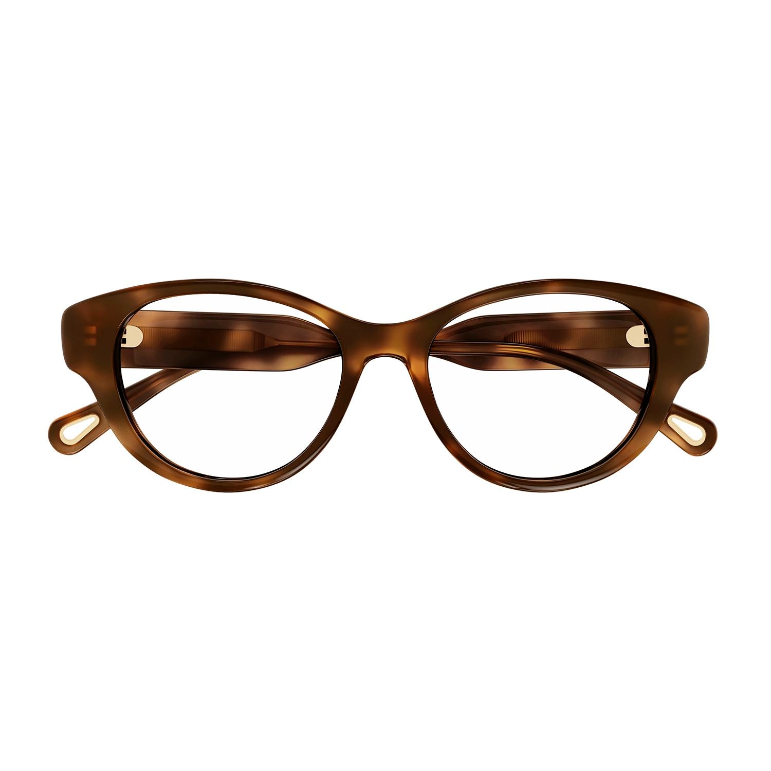 CH0199O Havana recycled acetate Optical Frames - Shiny Medium Havana