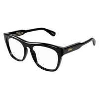 CH0191O Black recycled acetate Optical Frames - Shiny Solid Black