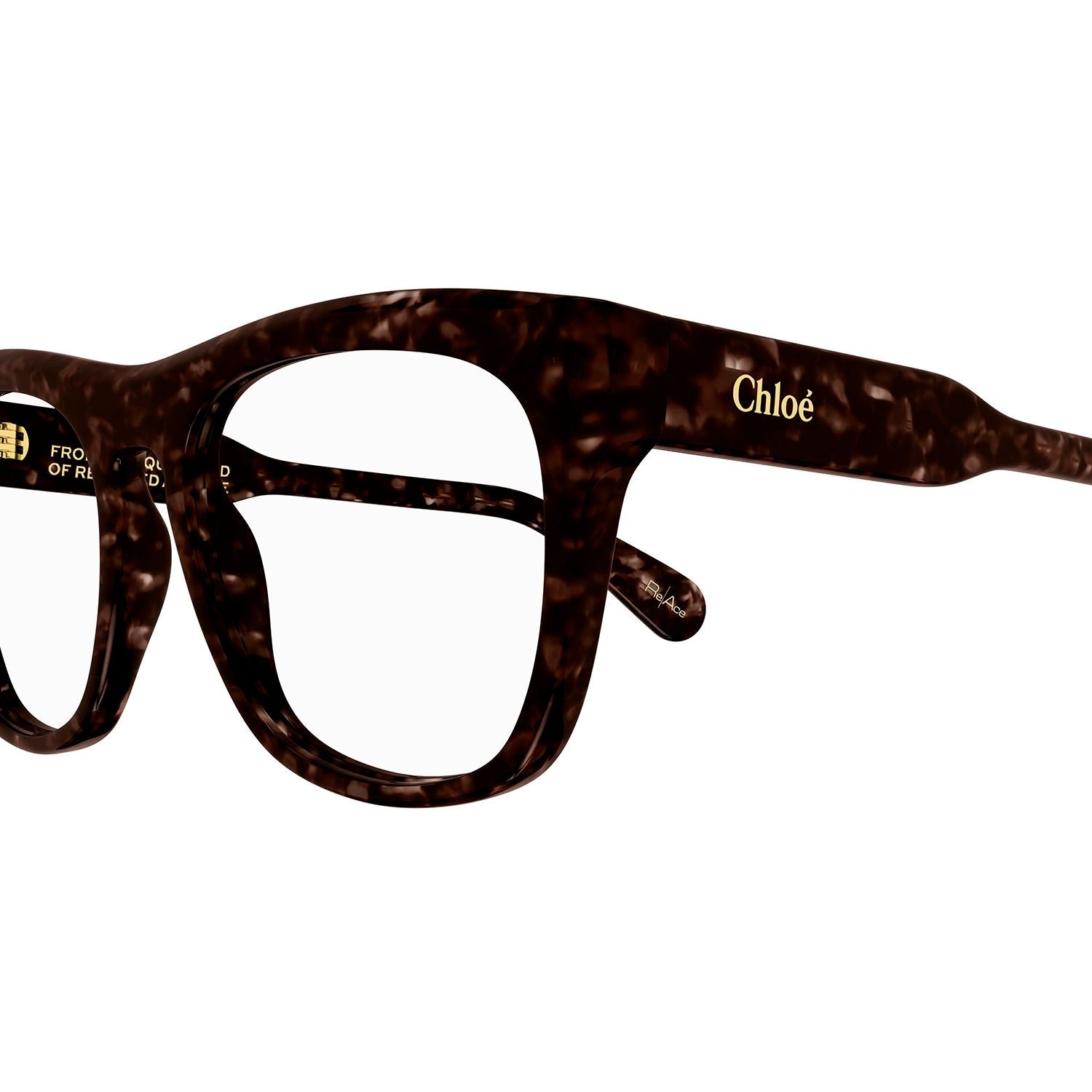 CH0191O Havana recycled acetate Optical Frames - Shiny Dark Havana