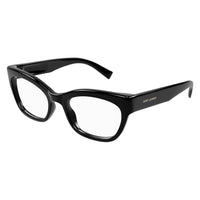 SL 643 Black recycled acetate Optical Frames - Shiny Solid Black