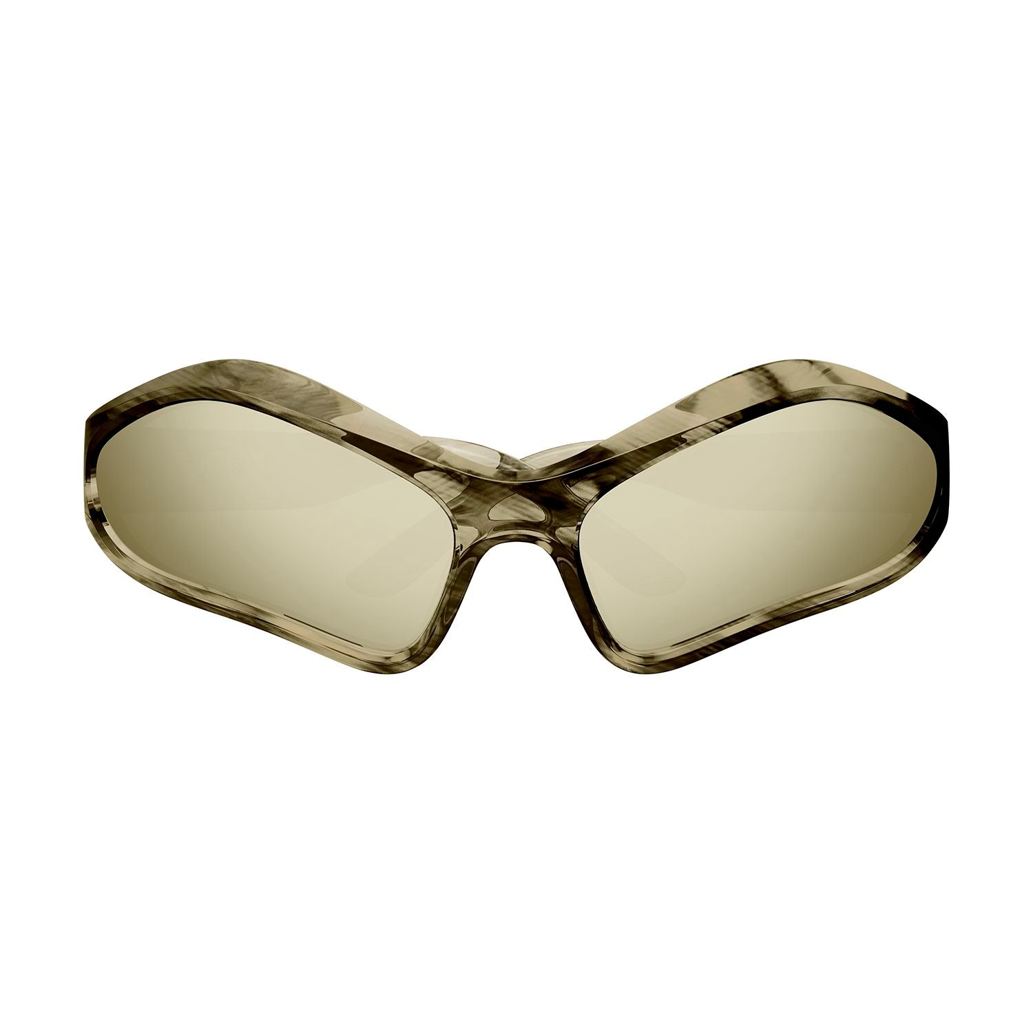 BB0314S Havana bio injection Sunglasses - Shiny Classic Horn