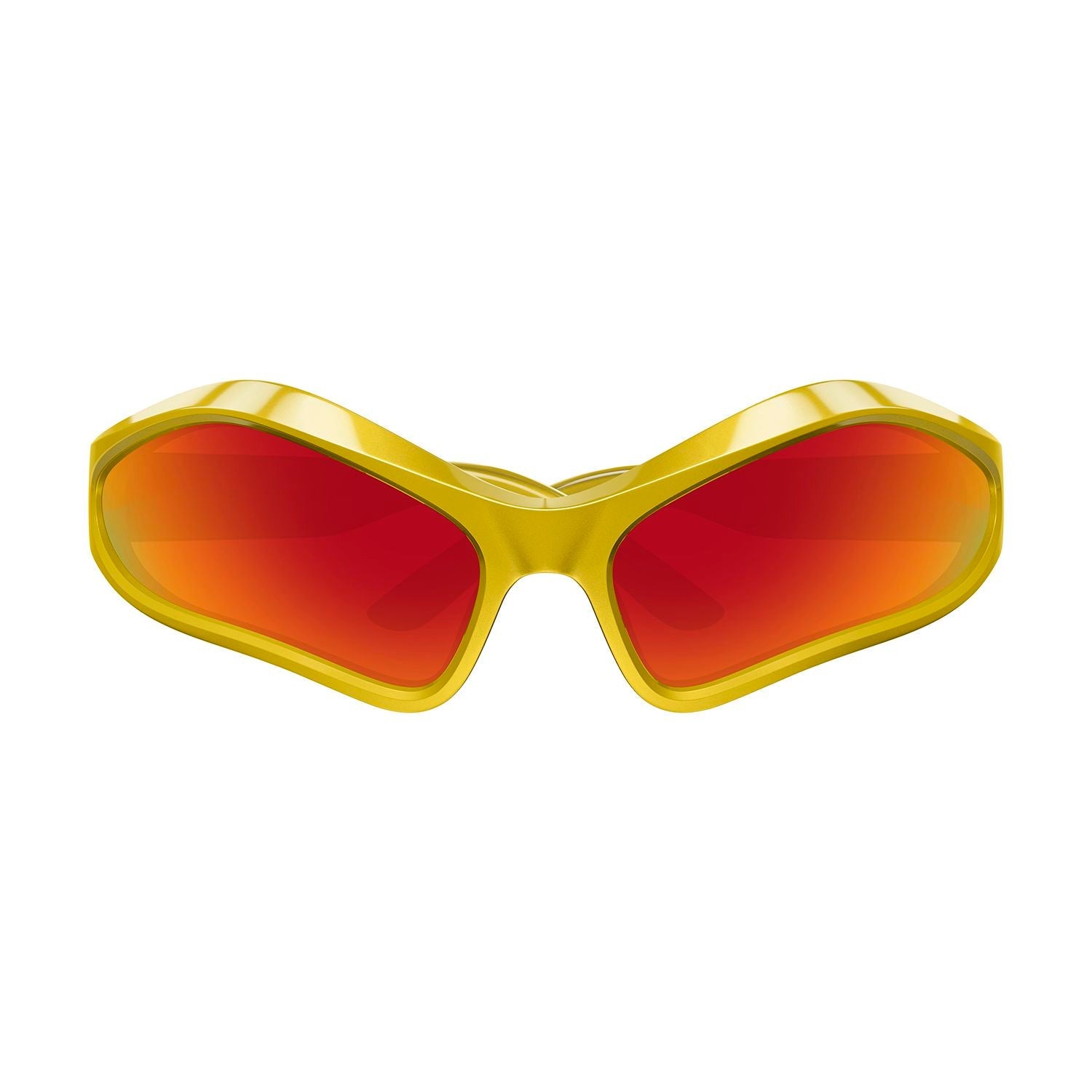 BB0314S Yellow bio injection Sunglasses - Shiny Metallic Yellow