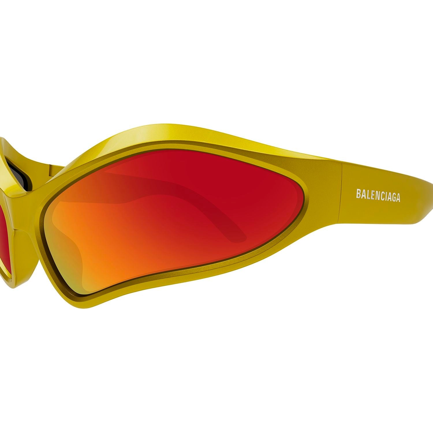 BB0314S Yellow bio injection Sunglasses - Shiny Metallic Yellow