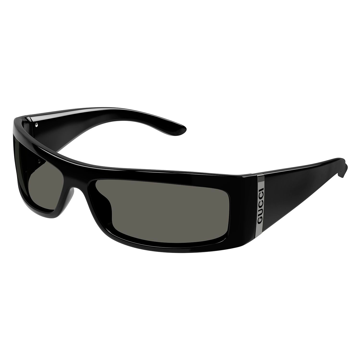 GG1492S Black injection Sunglasses - Shiny Black