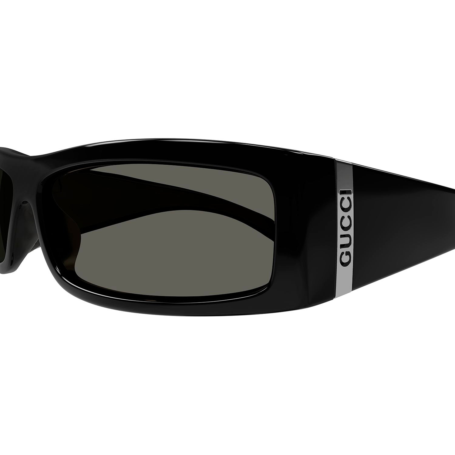 GG1492S Black injection Sunglasses - Shiny Black