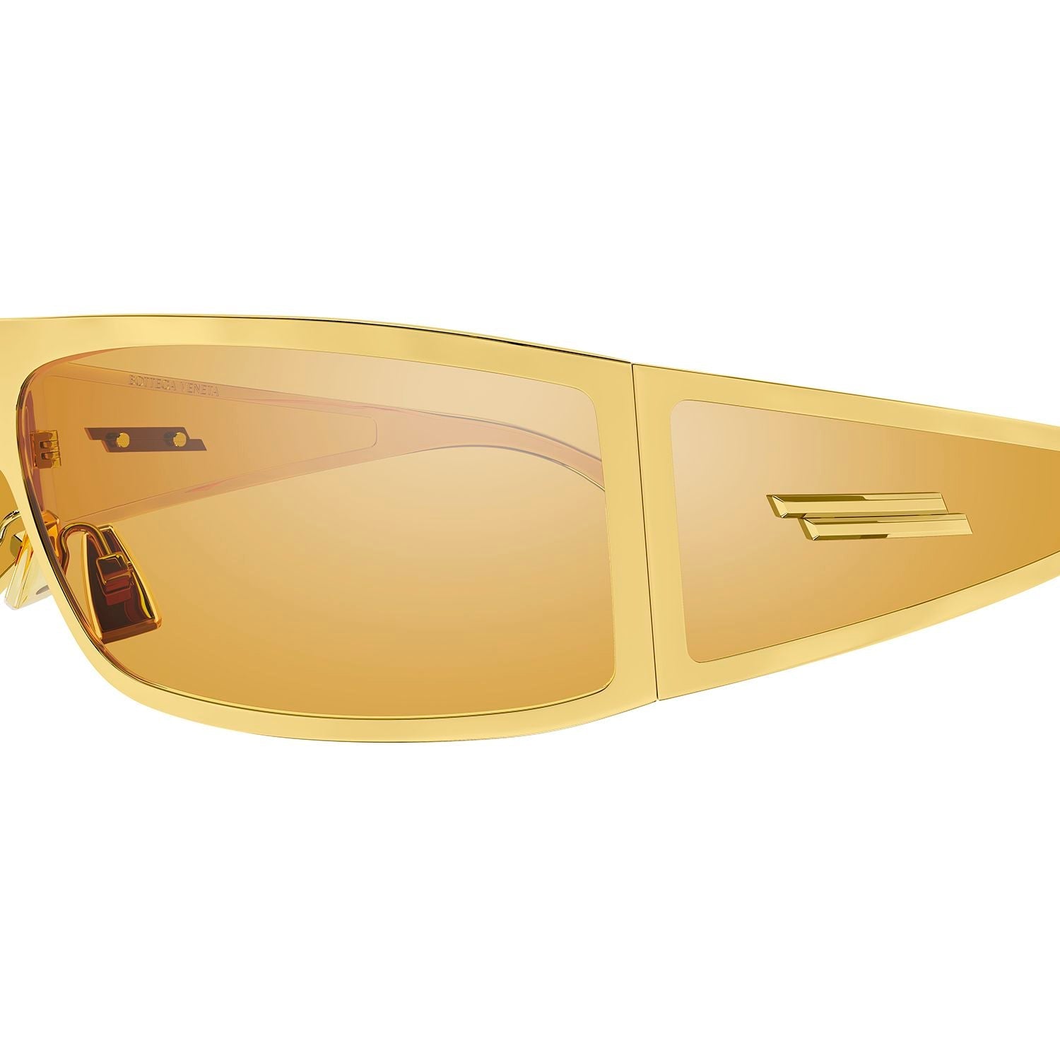 BV1275S Gold metal Sunglasses - Shiny Gold