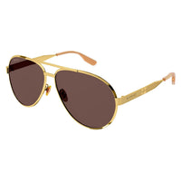 GG1513S Gold metal Sunglasses - Shiny Yellow Gold