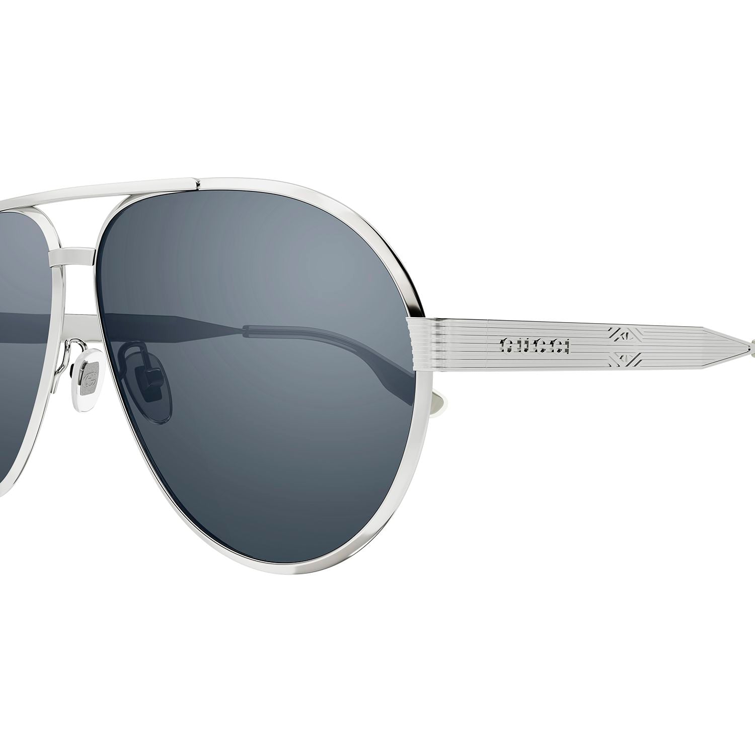 GG1513S Silver metal Sunglasses - Shiny Silver