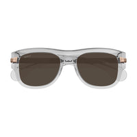 GG1517S Grey recycled acetate Sunglasses - Shiny Transparent & Cloudy Grey