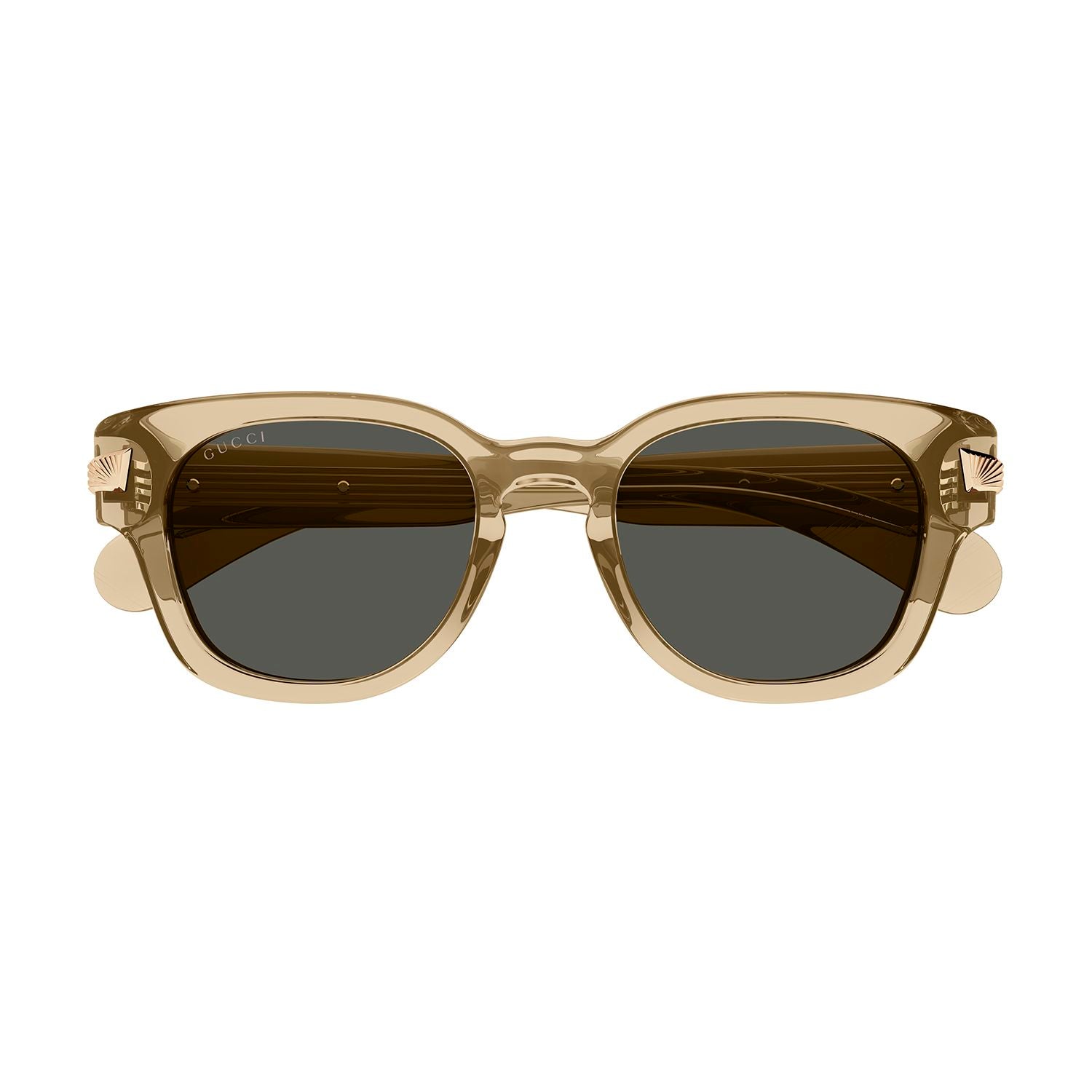 GG1518S Brown recycled acetate Sunglasses - Shiny Transparent Brown