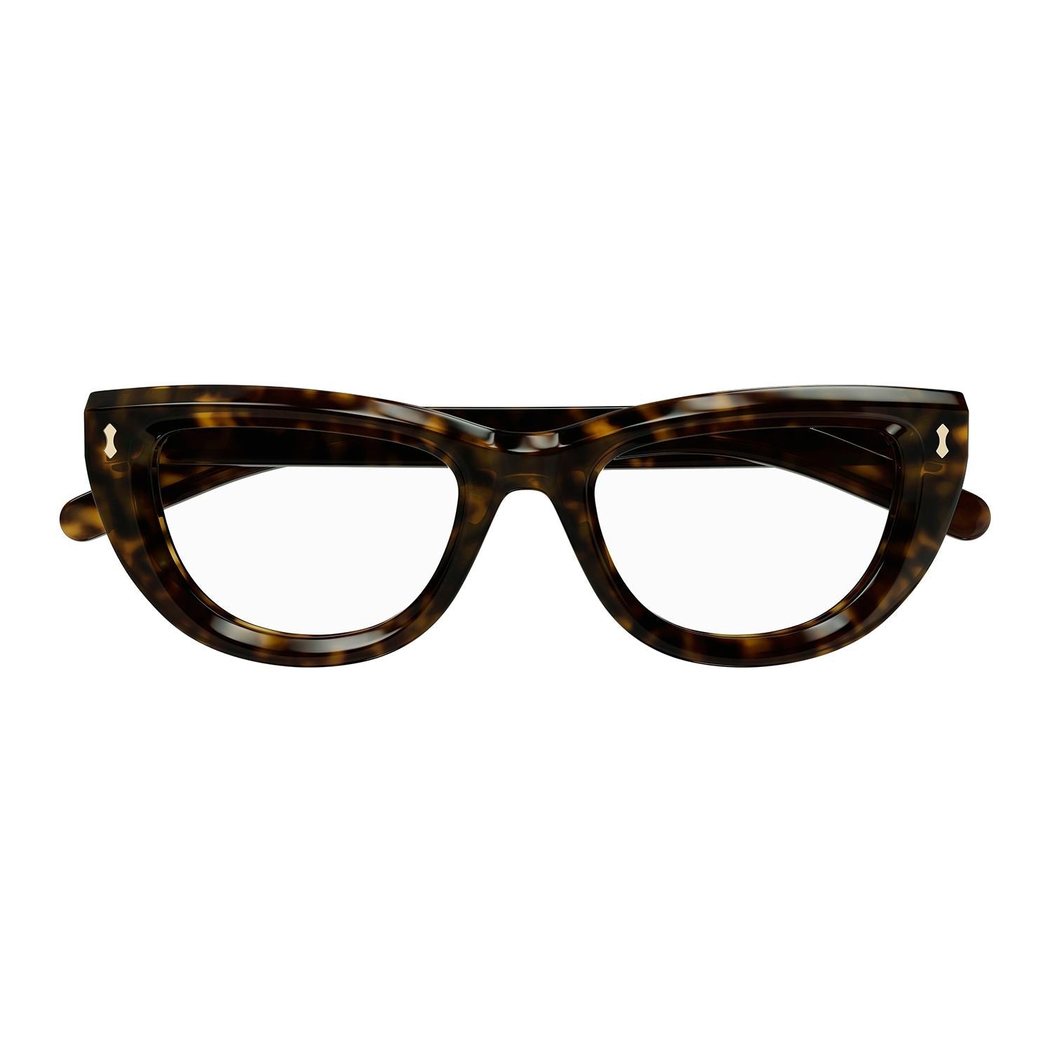 GG1521O Havana recycled acetate Optical Frames - Shiny Dark Havana