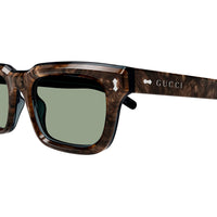 GG1524S Blue recycled acetate Sunglasses - Shiny Transparent Azur & Radica