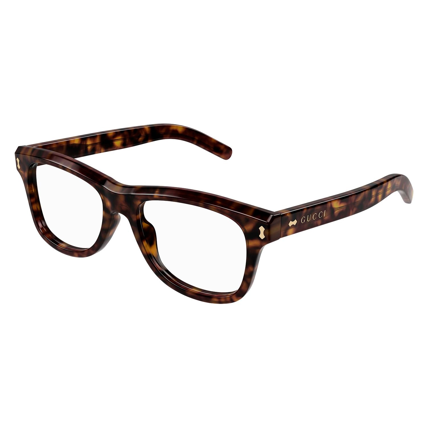 GG1526O Havana recycled acetate Optical Frames - Shiny Dark Havana