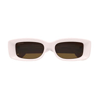 GG1528S Ivory recycled acetate Sunglasses - Shiny Solid Ivory