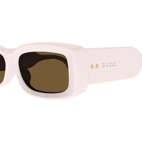 GG1528S Ivory recycled acetate Sunglasses - Shiny Solid Ivory