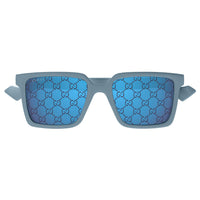 GG1540S Light-Blue injection Sunglasses - Shiny Solid Dusty Light Blue