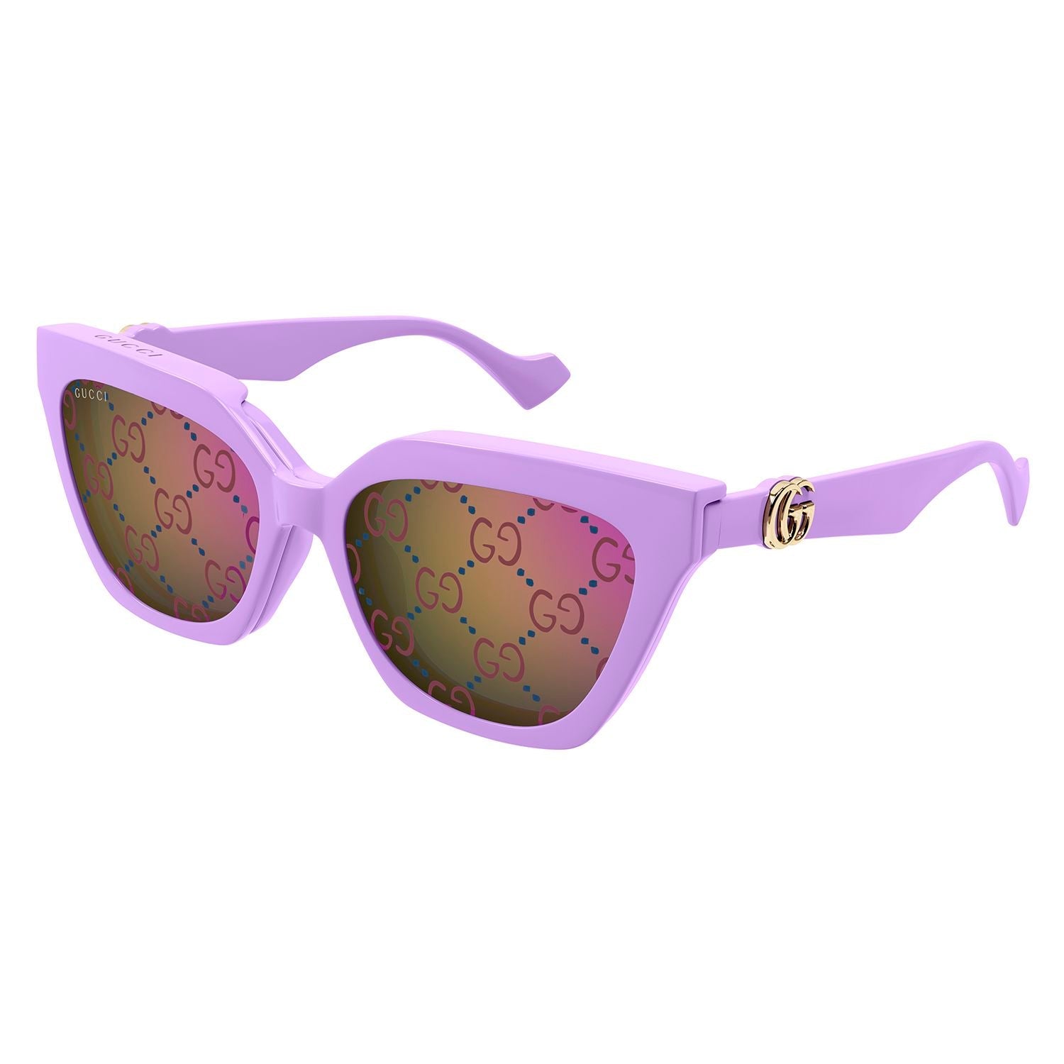 GG1542S Violet injection Sunglasses - Shiny Solid Lilac