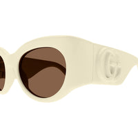 GG1544S Ivory injection Sunglasses - Shiny Solid Ivory