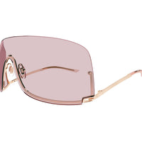 GG1560S Gold metal Sunglasses - Shiny Rose Gold