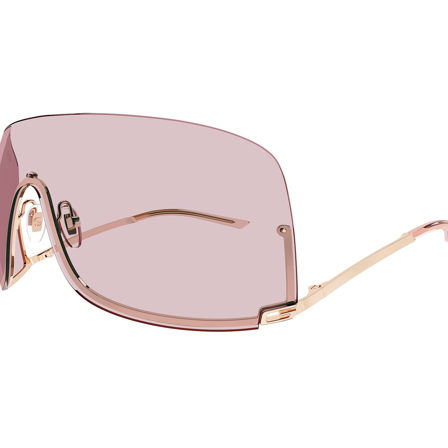 GG1560S Gold metal Sunglasses - Shiny Rose Gold
