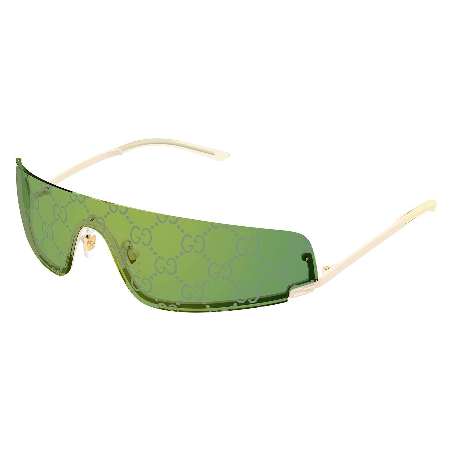 GG1561S Ivory metal Sunglasses - Shiny Solid Ivory