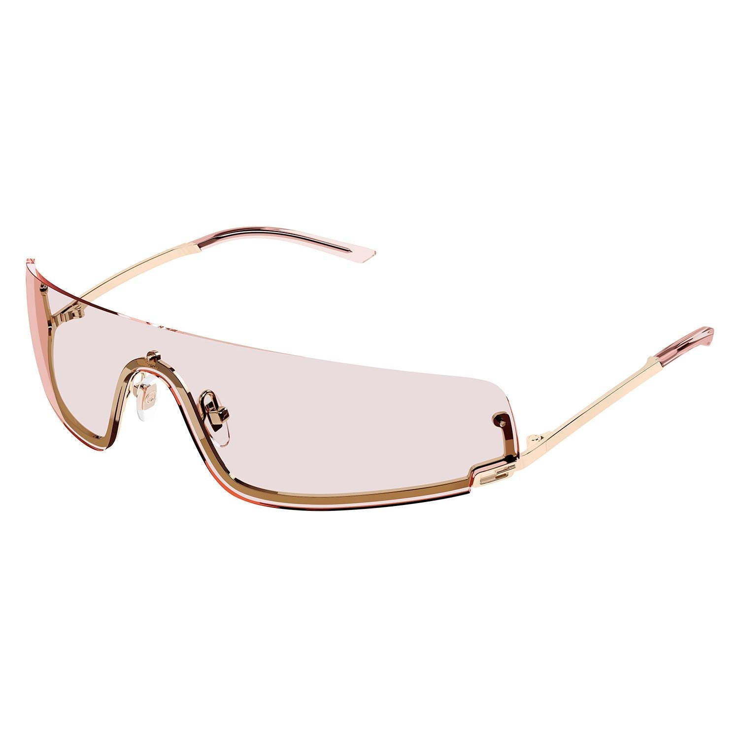 GG1561S Gold metal Sunglasses - Shiny Rose Gold