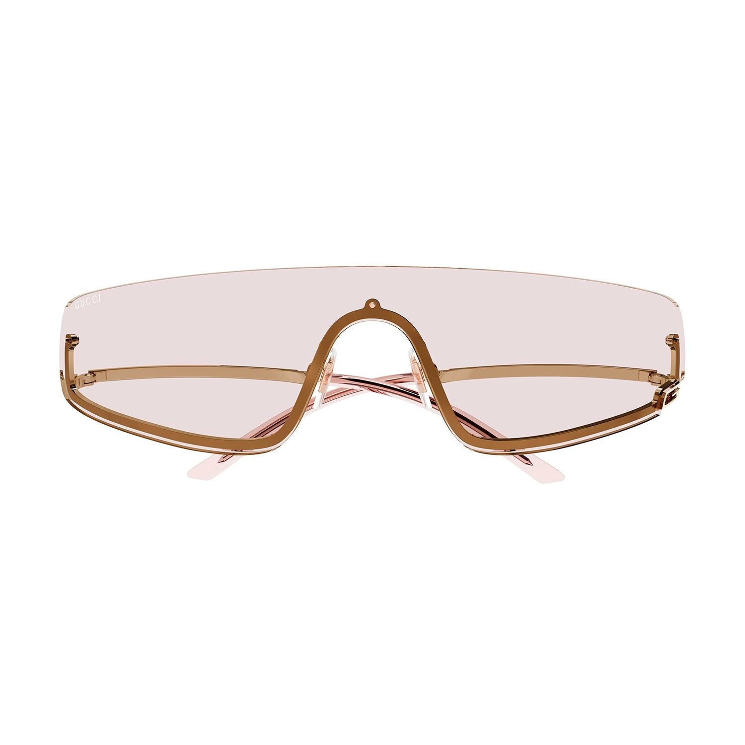 GG1561S Gold metal Sunglasses - Shiny Rose Gold