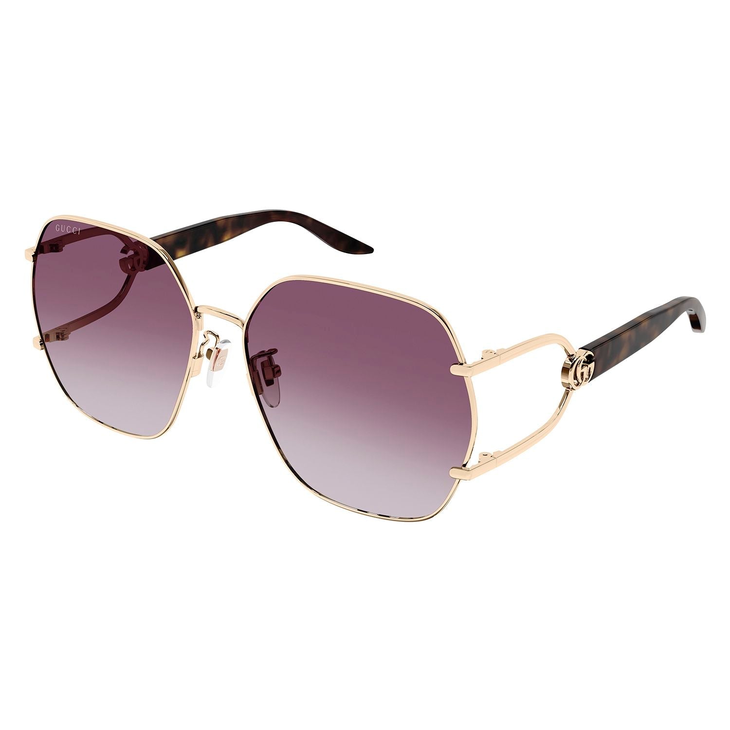GG1563S Gold metal Sunglasses - Shiny Rose Gold