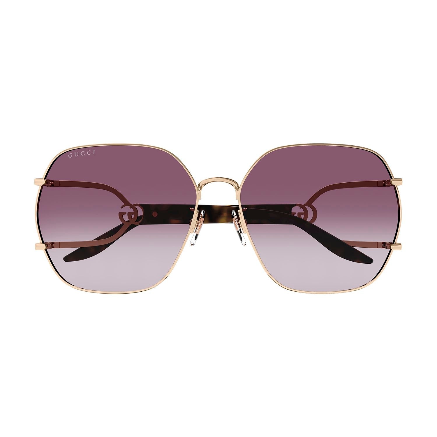 GG1563S Gold metal Sunglasses - Shiny Rose Gold
