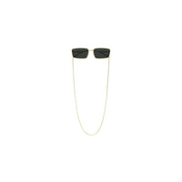 GG1568S Gold strass & metal Sunglasses - Shiny Endura Gold